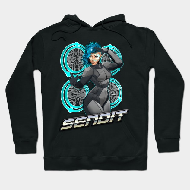 Send it! Hoodie by RjohnArt